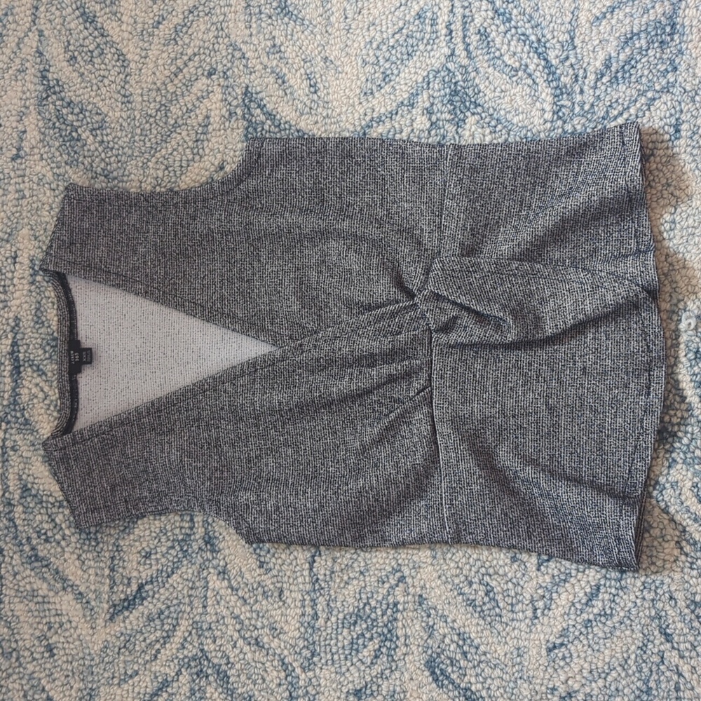 J Crew Sleeveless Ruched Top